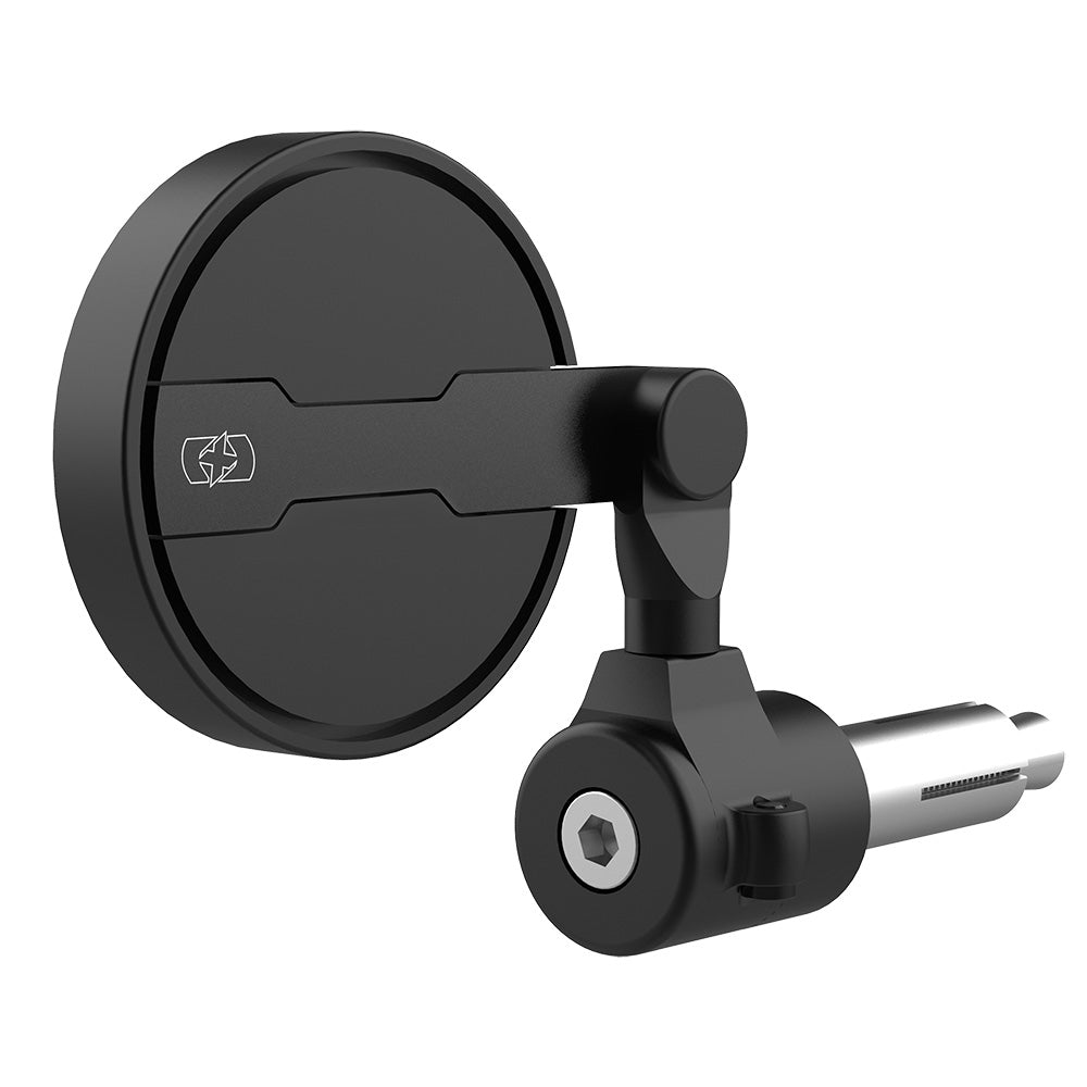 Oxford CNC Cafe Bar End Mirror - Single Black image 2