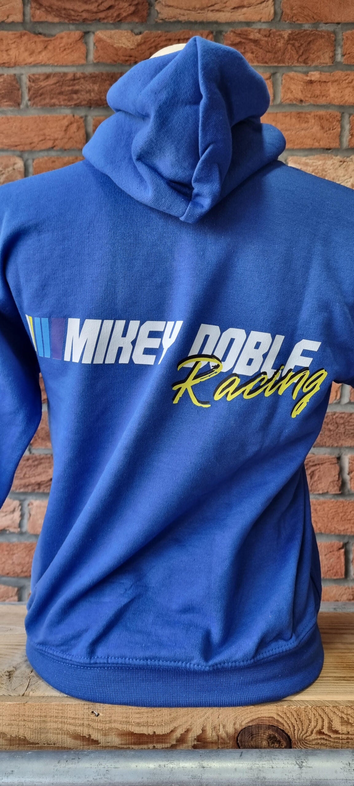 Mikey Doble Racing 88 - KIDS Hoodie Blue/Fluro image 2