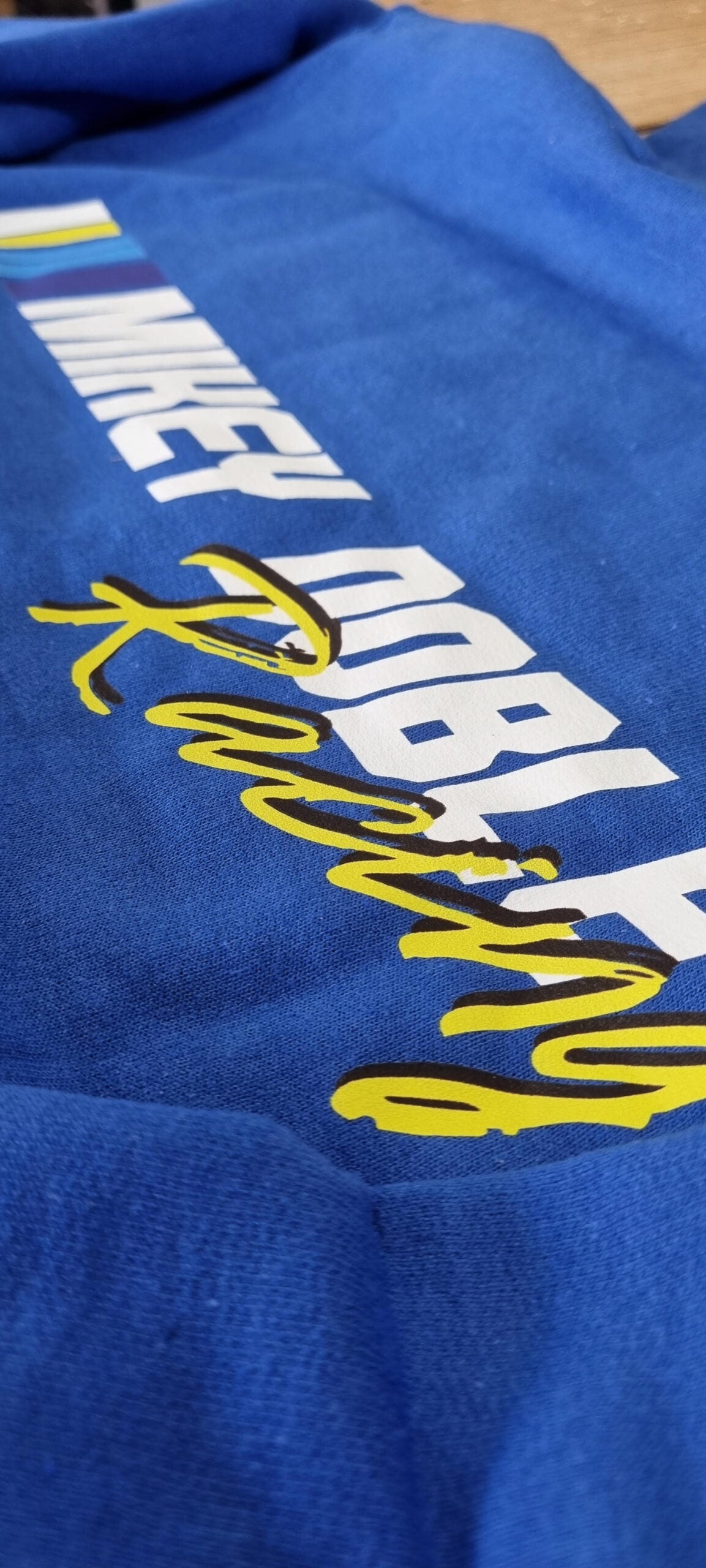 Mikey Doble Racing 88 - KIDS Hoodie Blue/Fluro image 6