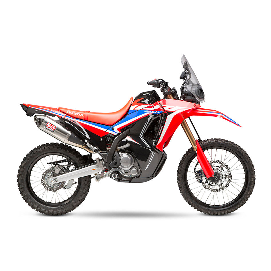 Yoshimura Stainless RS-4 Full System Carbon End Cap - CRF300L/ Rally 21> image 0