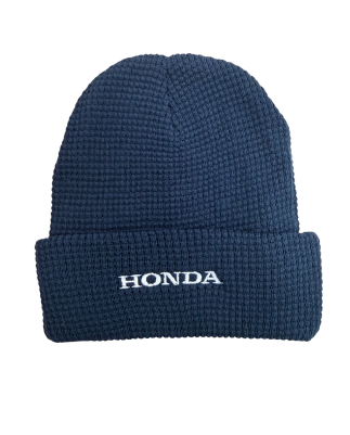 Honda Waffle Knit Beanie Navy