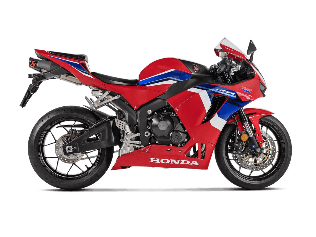 Akrapovic Titanium Slip On Carbon End - CBR600RR 2015>24 image 2