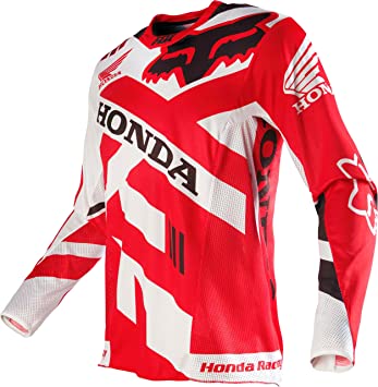 Fox MotoX Jersey - Honda Wht/Red image 0