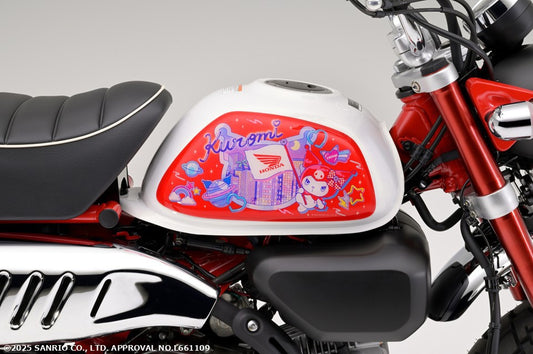 Honda Z125 Monkey Tank Side Panels - Japanese Kuromi Style 08F00-K0F-JJ0