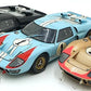 Exoto 1/18 Scale Diecast Cars RLG18SC2 Ford GT40 Le Mans Gift Set 1-2-3 Finish 1966