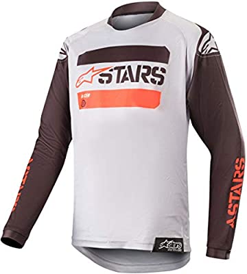 Alpinestars Youth Tactical Jersey - Grey/Red image 1