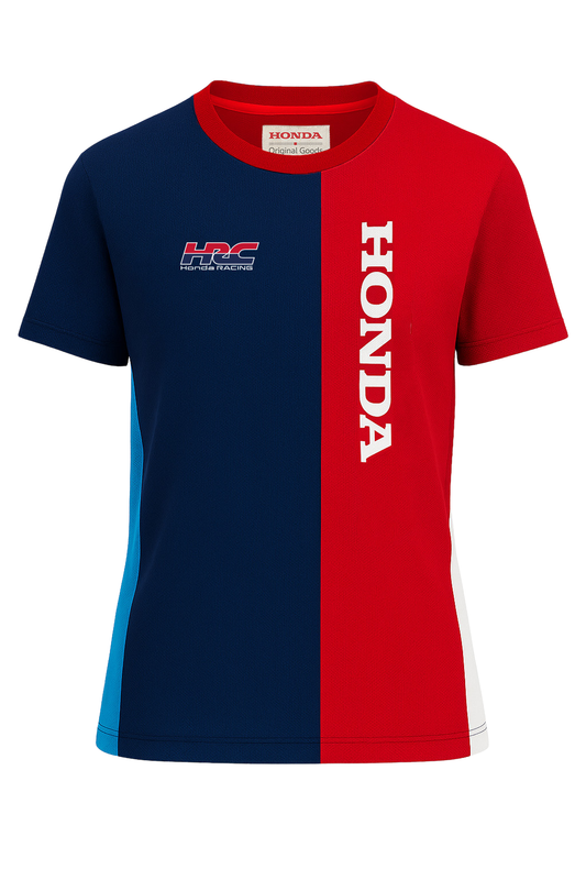 Honda Racing HRC T-Shirt Red and Blue