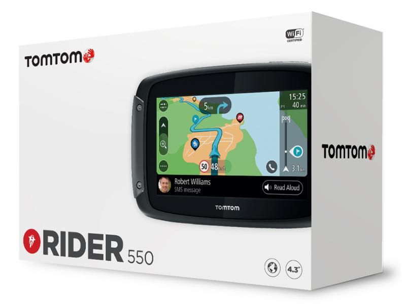 TOM TOM Rider 550 World - Sat Nav image 1