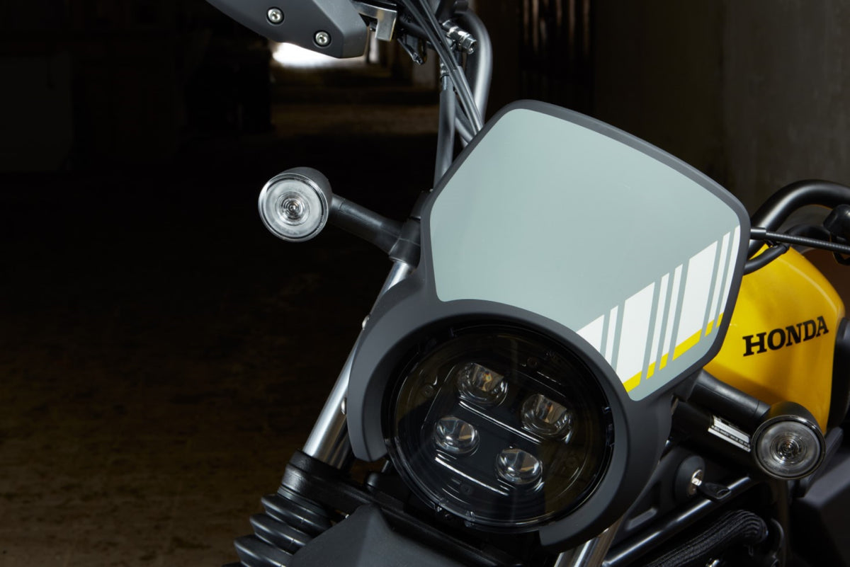 Black Headlight Case With Glass Lens – 6V For Honda CL50 CL70 SL70 XL70 CT70