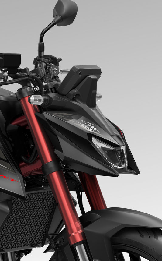 Honda CB750 Hornet Headlight Cowl Stripes - Black 08F04-MLB-D80ZC