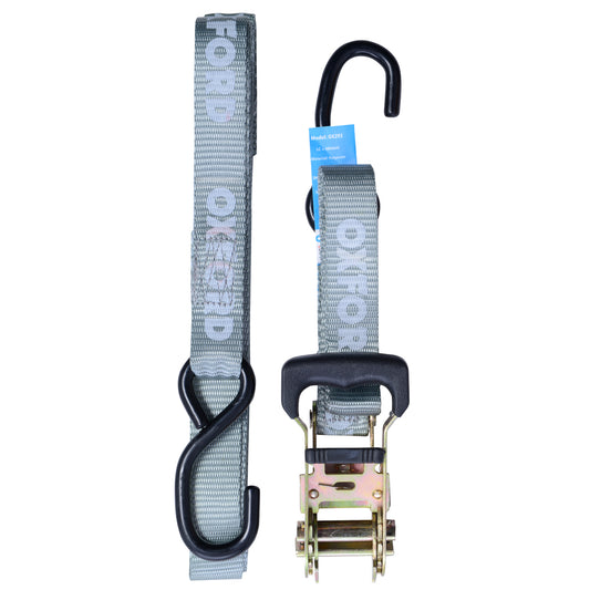 Oxford Heavy Duty Ratchet Hook Straps - Pair image 0