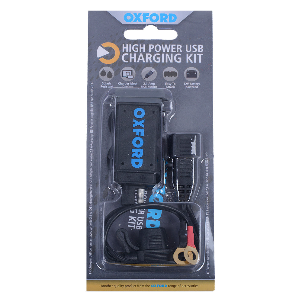 Oxford High Power USB 2.1A Fused Charging Kit image 2