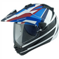 Arai Tour X5 Helmet - HONDA White/Blue image 0
