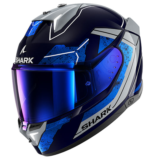 Shark Skwal i3 Helmet - BUS RHAD Blue/Grey image 0