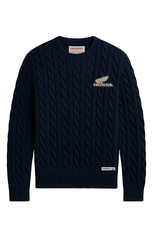 Honda Heritage Crewneck Sweatshirt Blue