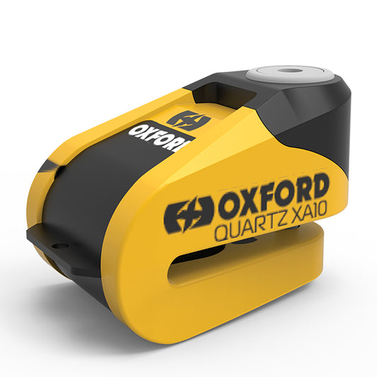 Oxford Quartz XA10 Yellow - ALARM Disc Lock 10MM image 1