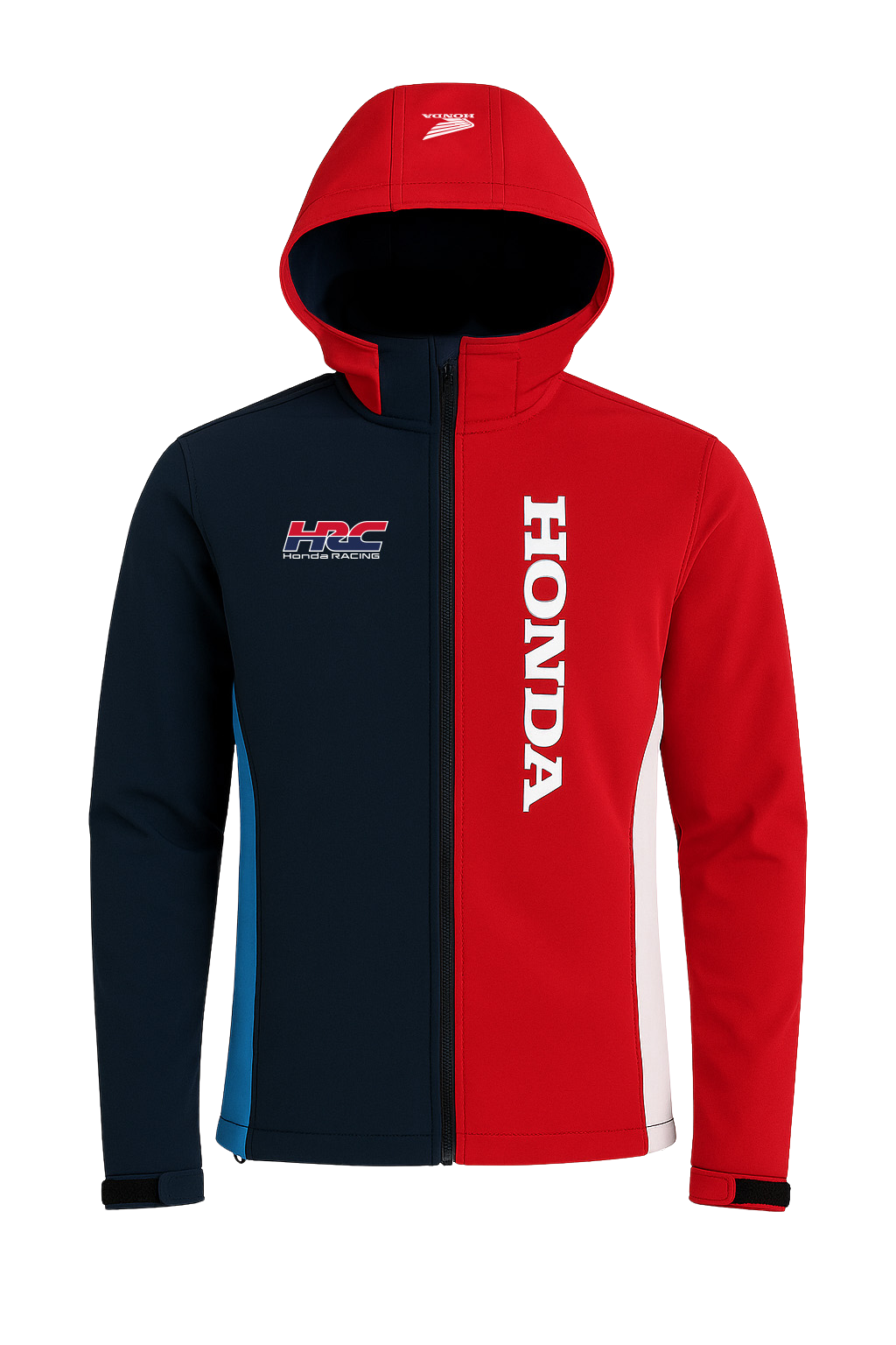 Honda Racing HRC Softshell Jacket Red and Blue (08AUDTJA001S) Honda Racing HRC Softshell Jacket Red and Blue (08AUDTJA001S)