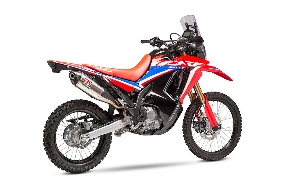 Yoshimura Stainless RS-4 Full System Carbon End Cap - CRF300L/ Rally 21> image 2