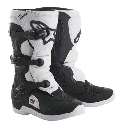 Alpinestars Tech 3S Youth Boots - Black/White image 1