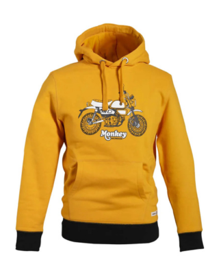 Honda Tribute Monkey Hoodie Yellow