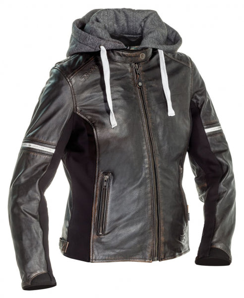 Richa Toulon 2 Leather Ladies Jacket - Brown image 0