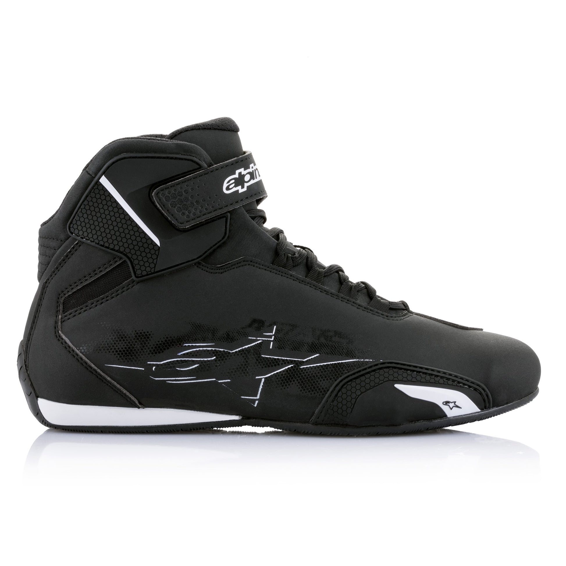 Alpinestars Sektor Riding Shoes - Black image 1