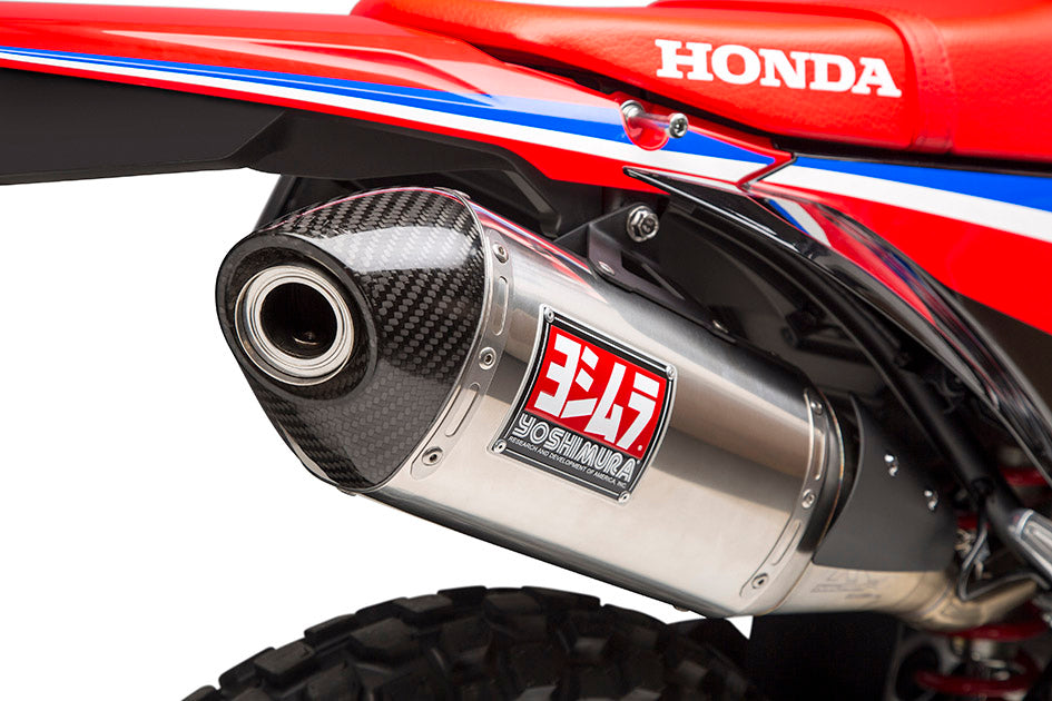 Yoshimura Stainless RS-4 Full System Carbon End Cap - CRF300L/ Rally 21> image 3