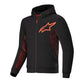 Alpinestars Chrome Air Hoodie - Black/Fluro Red