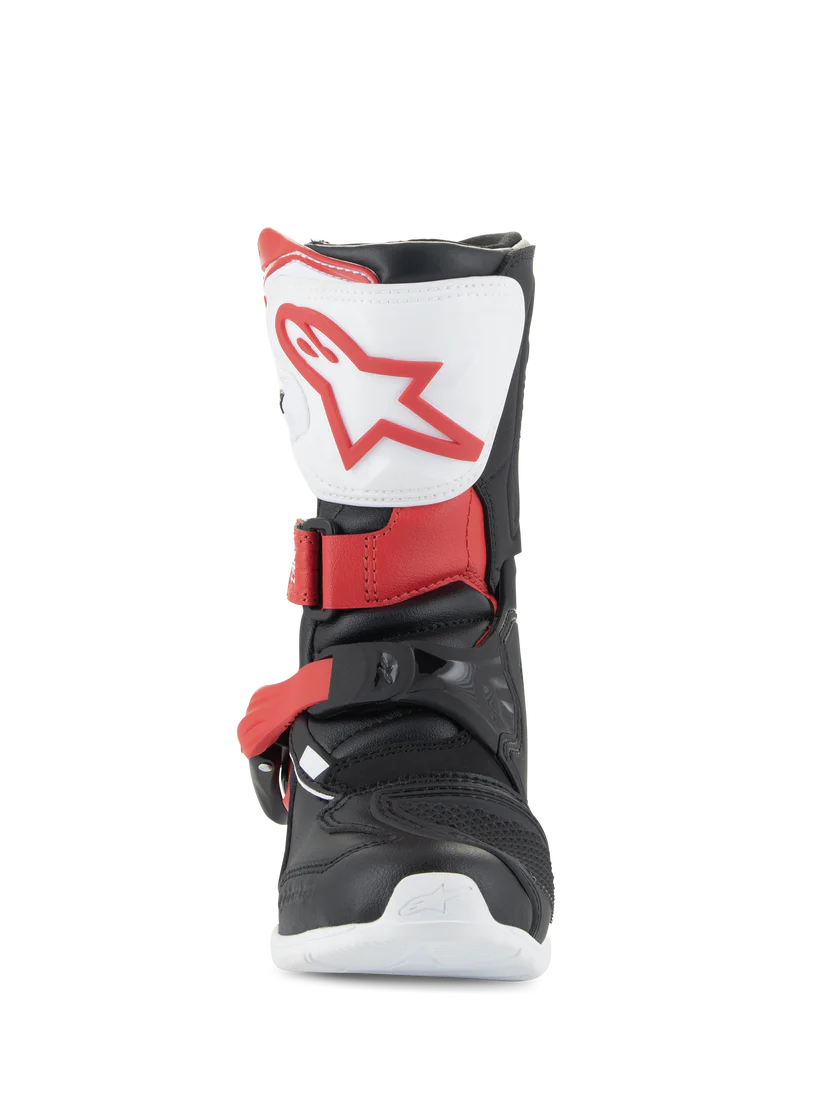 Alpinestars Tech 3S - Kids Boots - White Black Bright Red