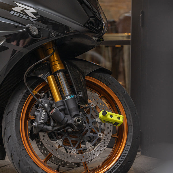 Hiplok MD1000 - Diamond - Disc Lock Neon Yellow