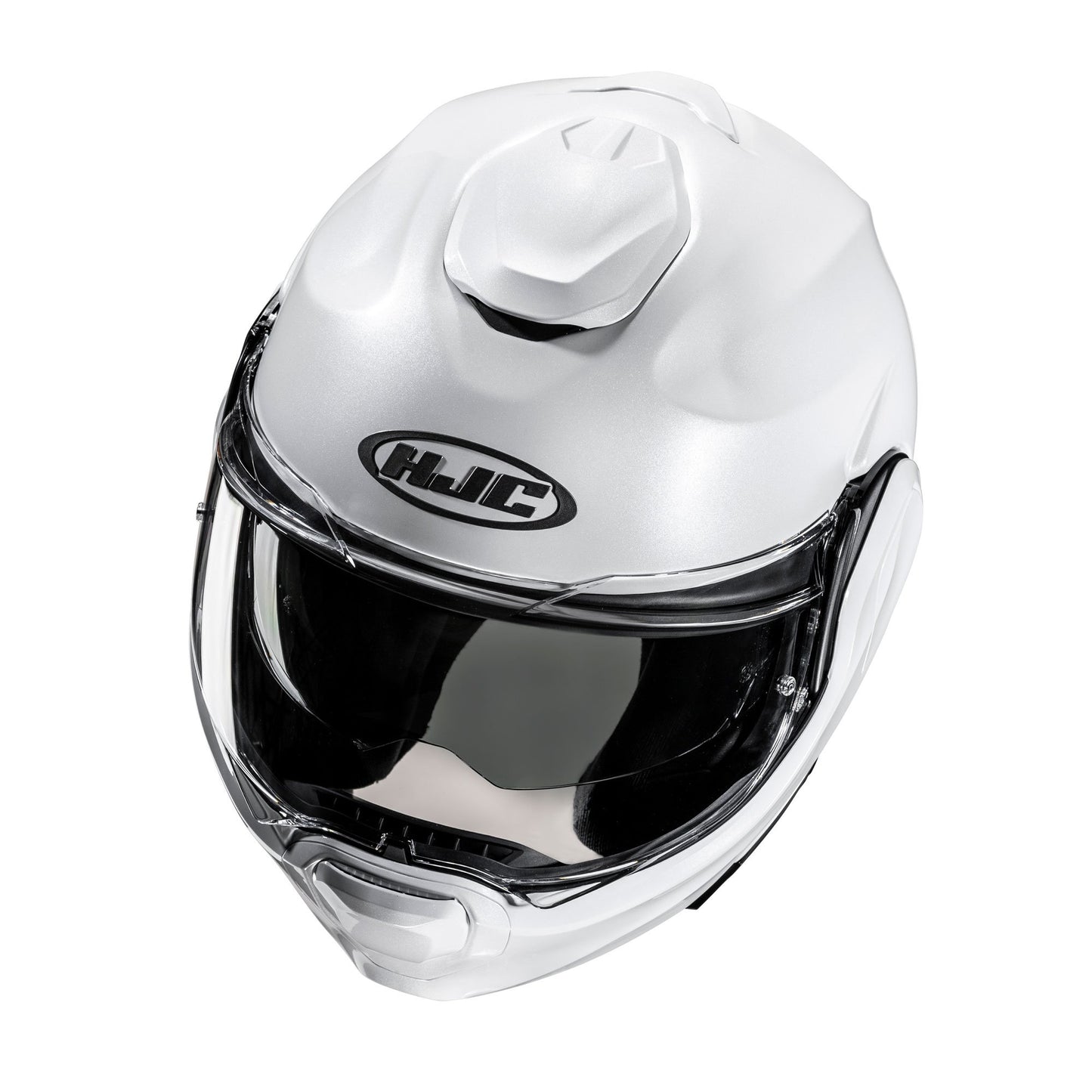 HJC F100 Modular Helmet - Pearl White