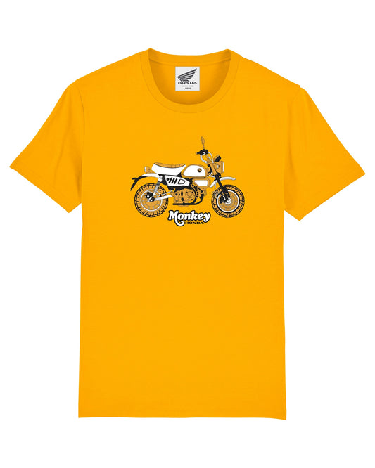 Honda Tribute Monkey T-Shirt Yellow