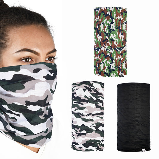Oxford - Comfy Neck Tube - 3 Pack Camo