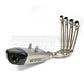 PPR Full Stainless System With Carbon Fibre End Cap - Honda CBR650R