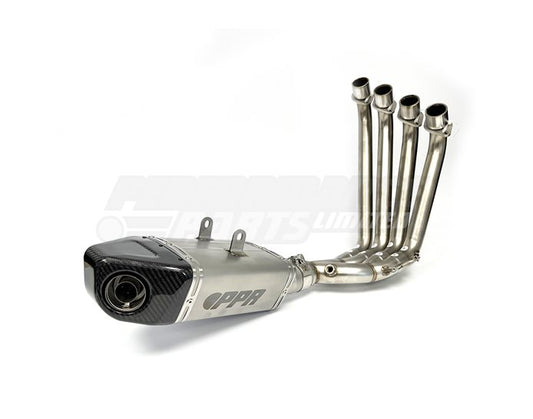 PPR Full Stainless System With Carbon Fibre End Cap - Honda CBR650R