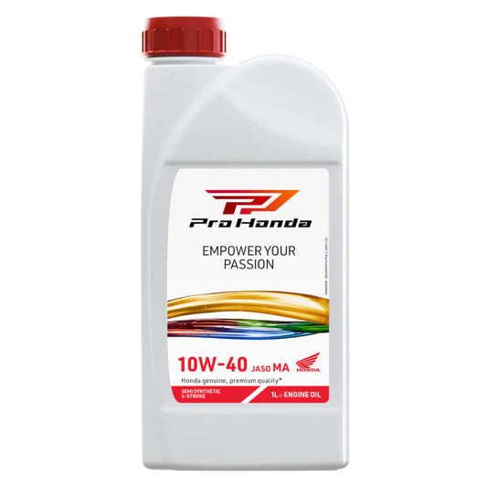 Pro Honda 10W-40 MA 4-Stroke Engine Oil 1 Litre 08232-M99-G1LPRO