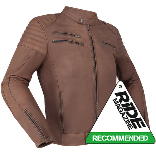 Richa Charleston Leather Jacket - Brown