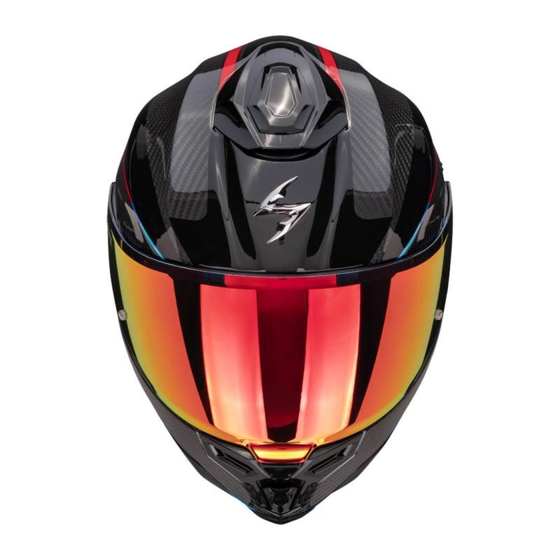 Scorpion EXO 1500 Carbon Helmet - CF Mundi Black/Red