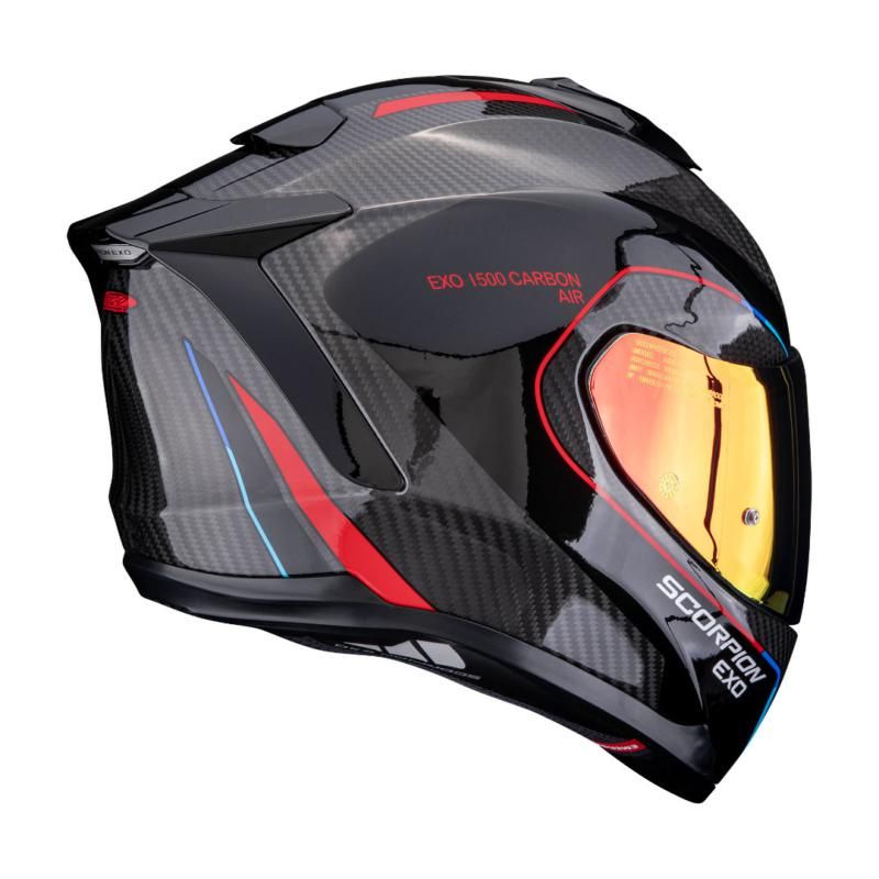 Scorpion EXO 1500 Carbon Helmet - CF Mundi Black/Red