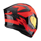 Scorpion EXO 530 Evo Air Helmet - Clip Fluro Red/Black