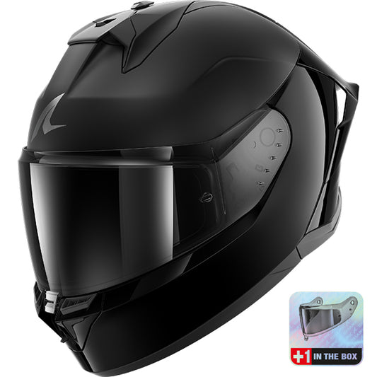 Shark SKWAL CUP Helmet - Dark Shadow Dual Black