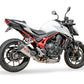 Yoshimura Stainless AT2 Slip-on With Carbon End Cap - CB750 HORNET 23>