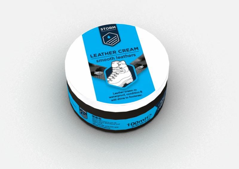 Storm - Leather Cream Black 100ml image 0