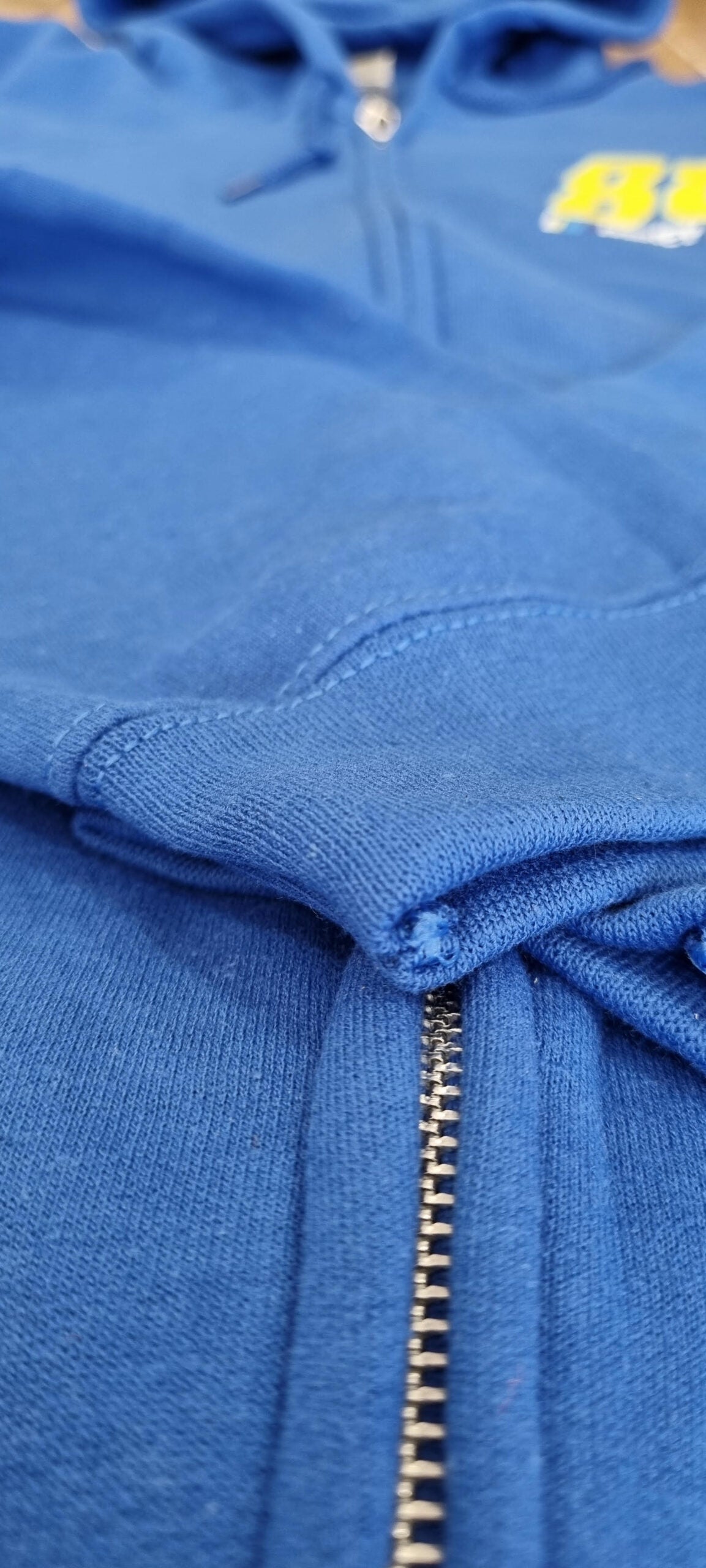 Mikey Doble Racing 88 - Zip Hoodie Blue/Fluro image 5