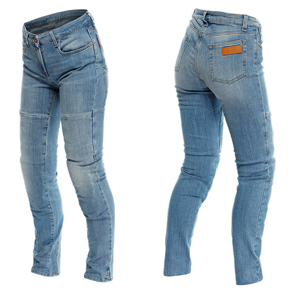 Dainese Denim Stone Lady Slim - Blue Jean image 0