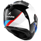 Shark Spartan GT Pro Dohkta Carbon - DWB White image 5