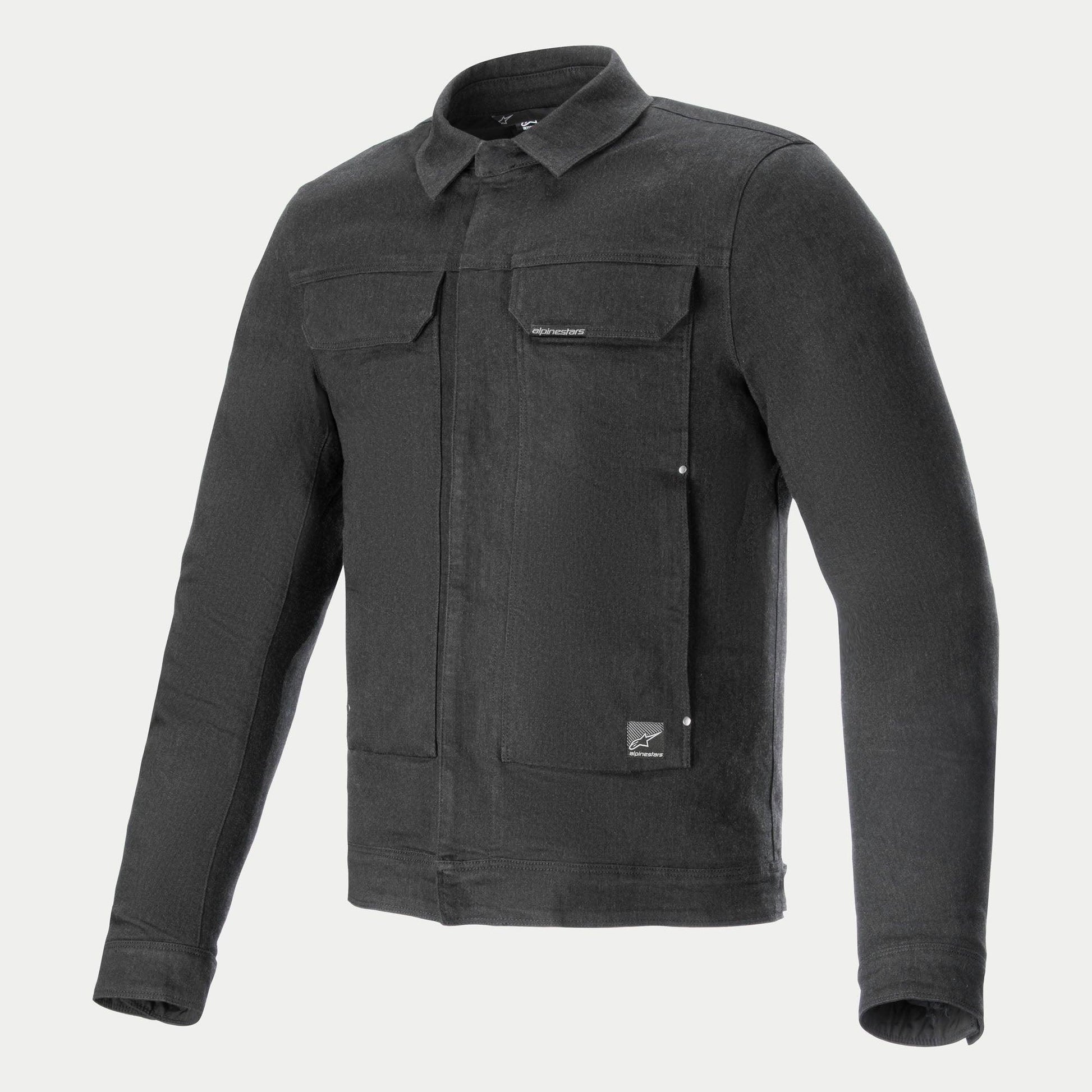 Alpinestars GARAGE Denim Jacket - Smoke Dark Grey image 0