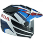 Arai Tour X5 Helmet - HONDA White/Blue image 2