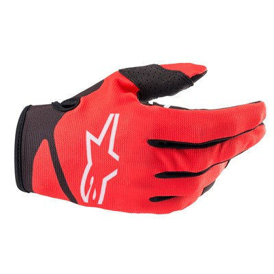 Alpinestars MotoX Radar 2 Gloves - Youth Red/Black image 0
