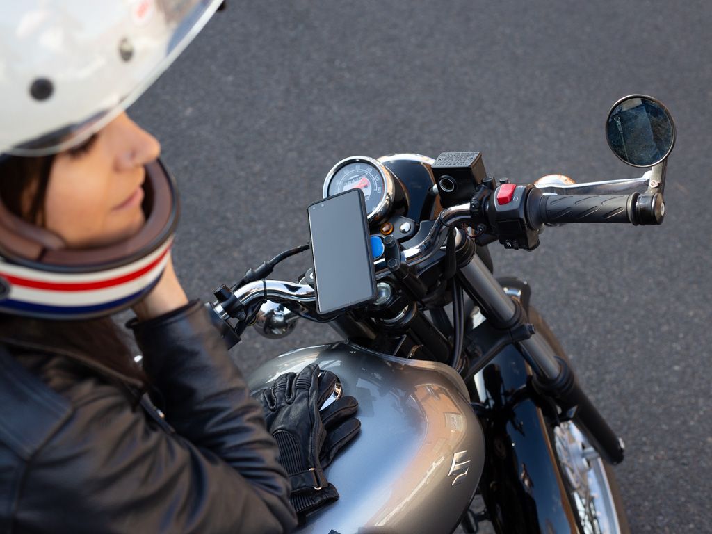 QUADLOCK - Motorcycle Handlebar Mount - Fits 22mm, 25mm, 28mm, 32mm image 3